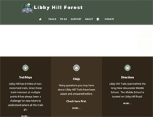 Tablet Screenshot of libbyhill.org